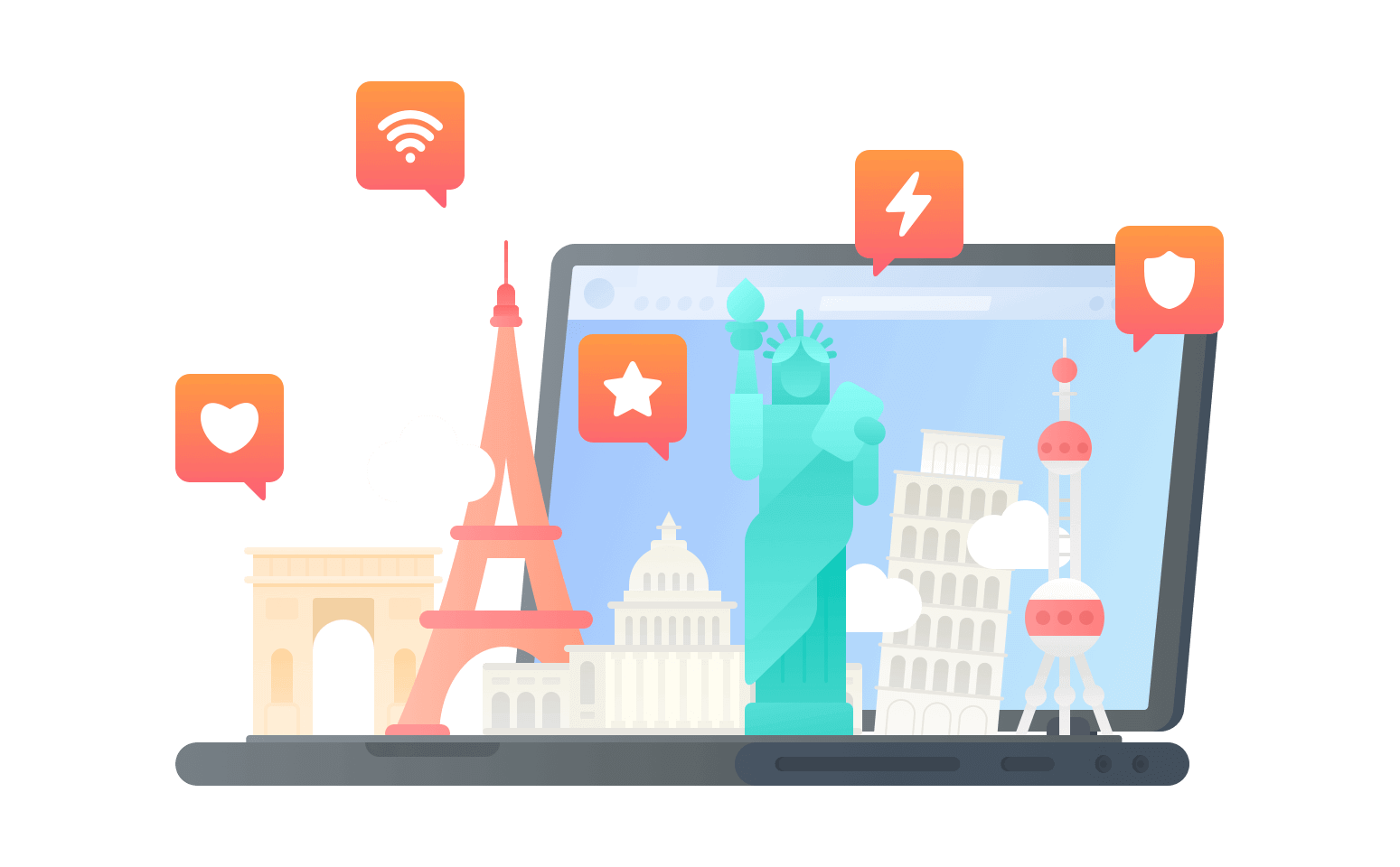 在海外连接到中国的代理 - 海龟VPN